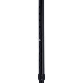Cane  Soft Foam Offset Handle  Blue Jay  Black with Strap